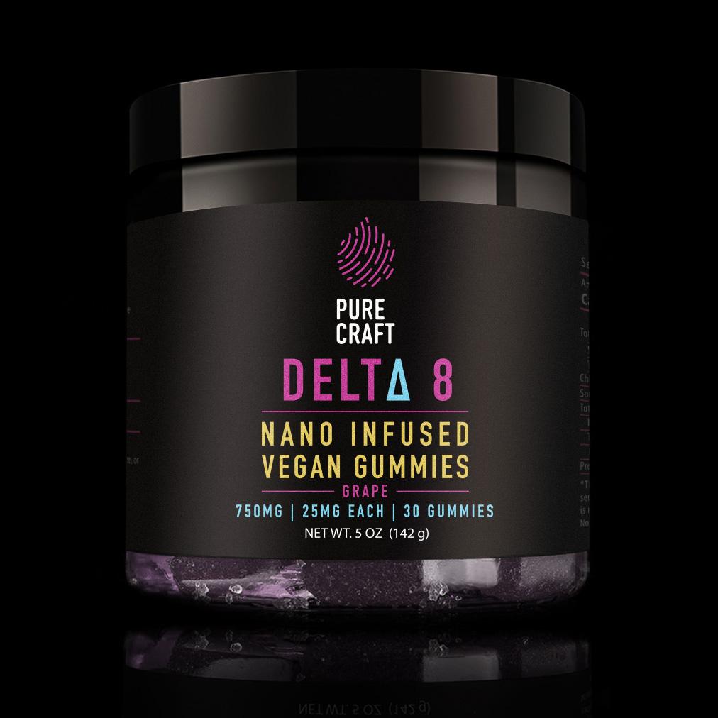 NANO DELTA 8 INFUSED VEGAN GUMMIES