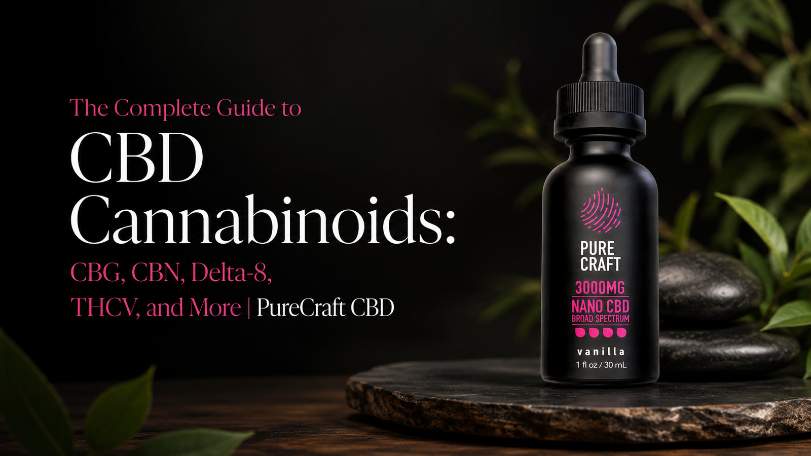 The Complete Guide to CBD Cannabinoids: CBG, CBN, Delta-8, THCV, and More | PureCraft CBD