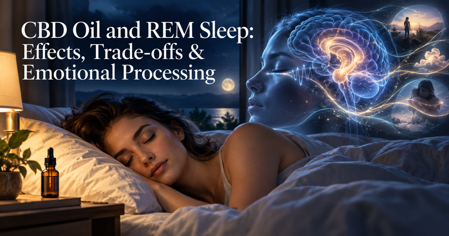 CBD Oil and REM Sleep: Effects, Trade-offs & Emotional Processing | PureCraft CBD
