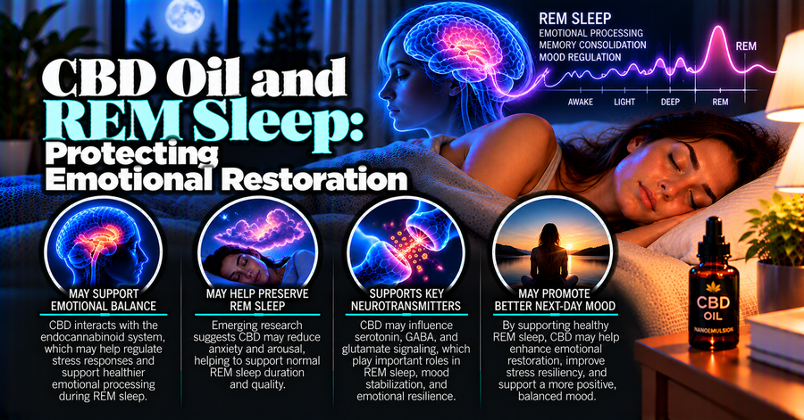CBD Oil and REM Sleep: Protecting Emotional Restoration