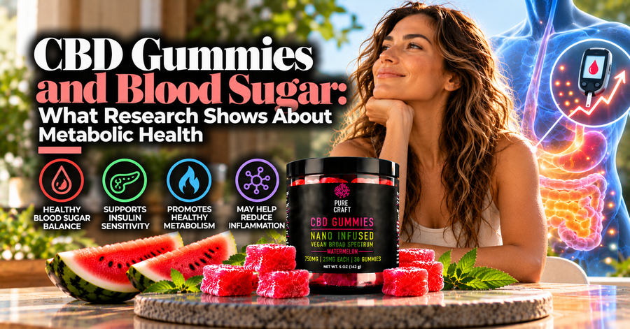 CBD Gummies and Blood Sugar: What Research Shows About Metabolic Health
