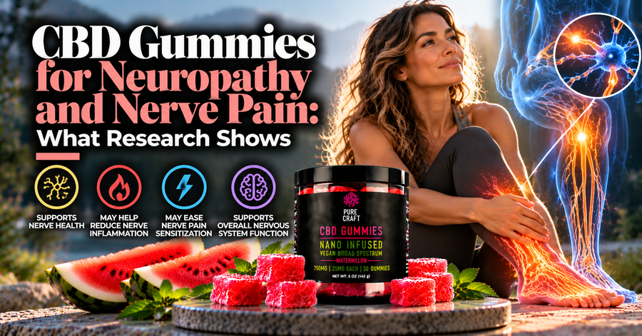 CBD Gummies for Neuropathy and Nerve Pain: What Research Shows