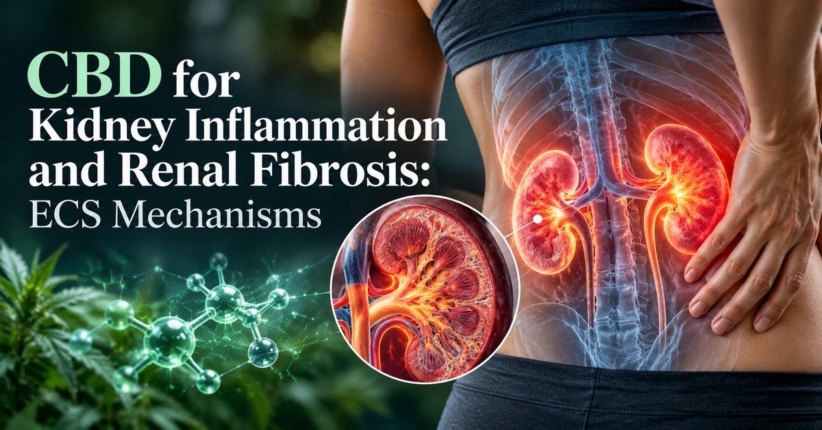 CBD for Kidney Inflammation and Renal Fibrosis: ECS Mechanisms | PureCraft CBD
