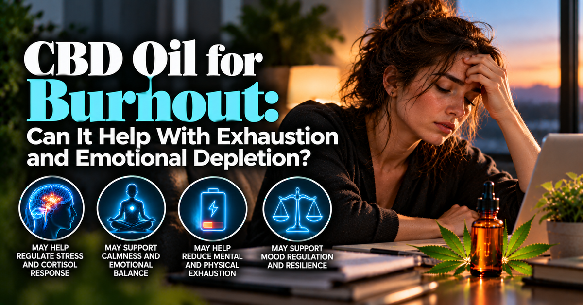 CBD Oil for Burnout: Can It Help With Exhaustion and Emotional Depletion? | PureCraft CBD