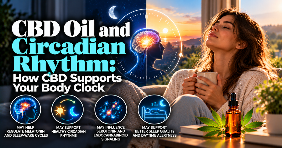 CBD Oil and Circadian Rhythm: How CBD Supports Your Body Clock