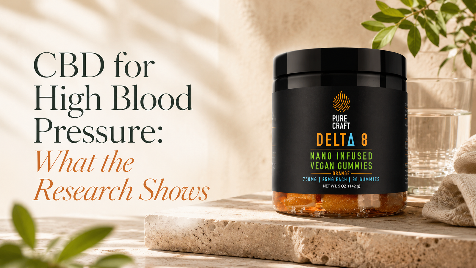 CBD for High Blood Pressure: What the Research Shows | PureCraft CBD