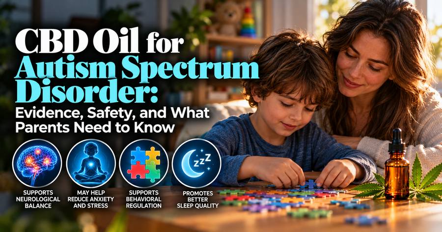 CBD Oil for Autism Spectrum Disorder: Evidence, Safety, and What Parents Need to Know | PureCraft CBD