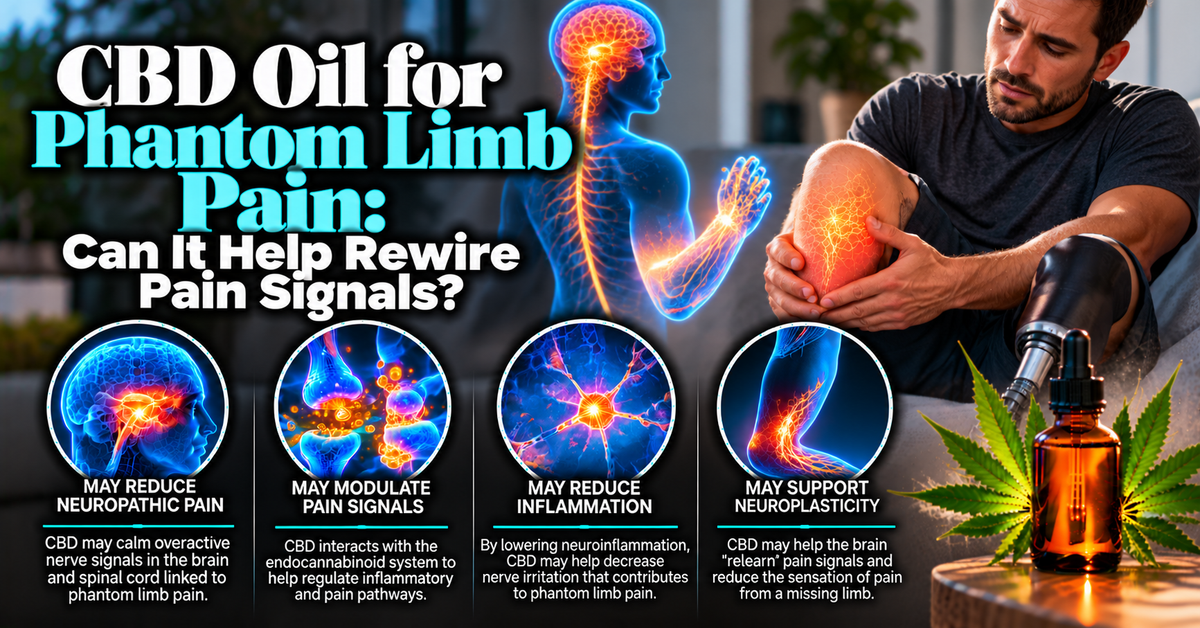 CBD Oil for Phantom Limb Pain: Can It Help Rewire Pain Signals? | PureCraft CBD