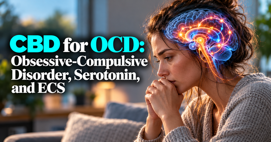 CBD for OCD: Obsessive-Compulsive Disorder, Serotonin, and ECS | PureCraft CBD