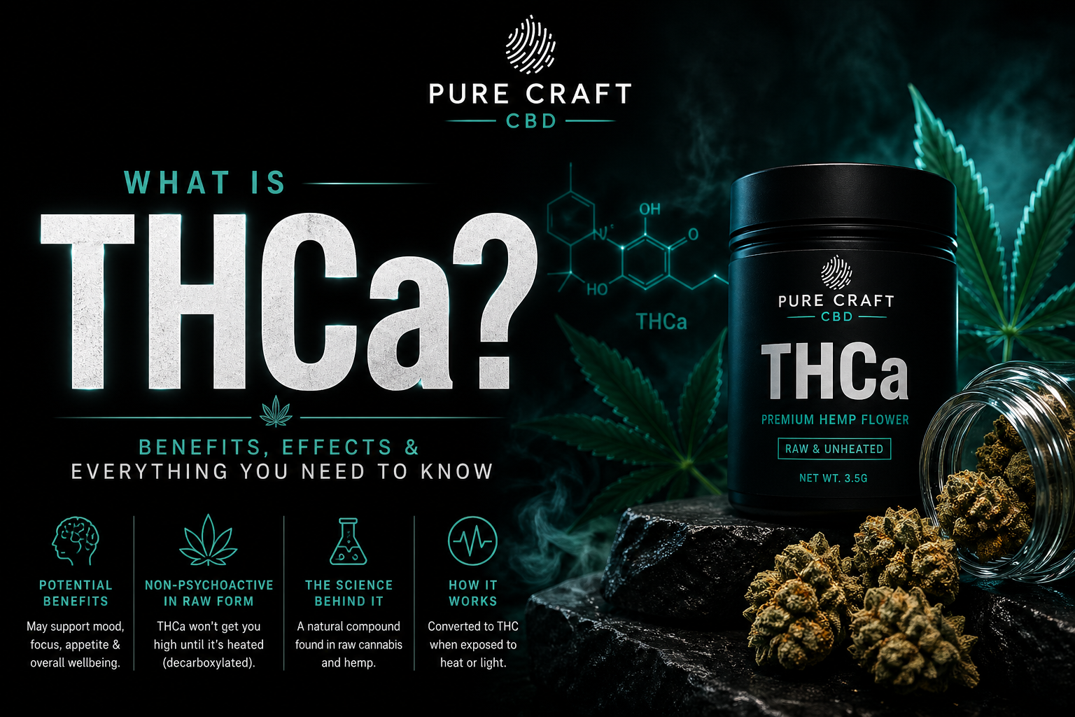 What Is THCa? Benefits, Effects & Everything You Need to Know