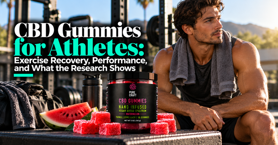 CBD Gummies for Athletes: Exercise Recovery, Performance, and What the Research Shows