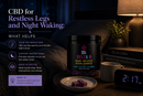 CBD for Restless Legs and Night Waking: What Helps | PureCraft CBD
