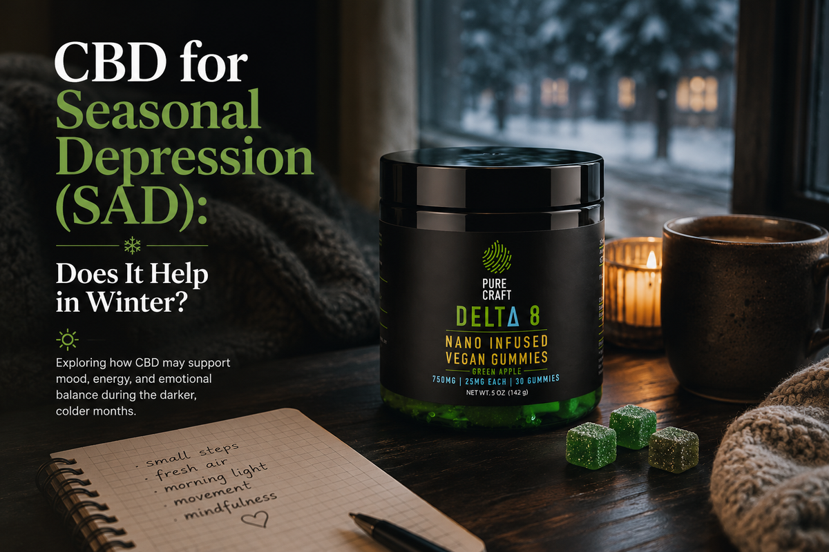 CBD for Seasonal Depression (SAD): Does It Help in Winter? | PureCraft CBD