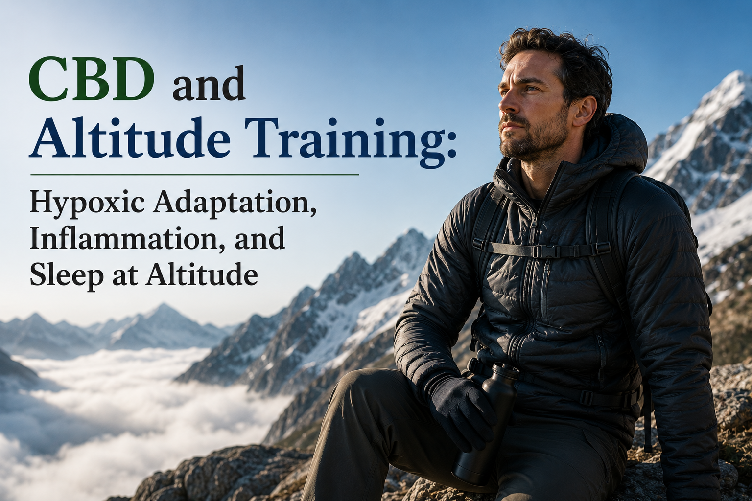 CBD and Altitude Training: Hypoxic Adaptation, Inflammation, and Sleep at Altitude | PureCraft CBD