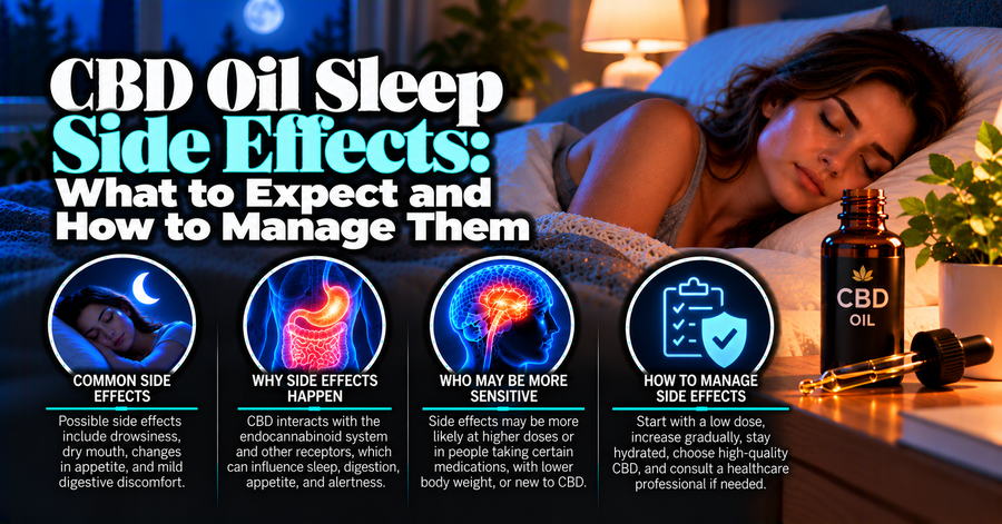CBD Oil Sleep Side Effects: What to Expect and How to Manage Them