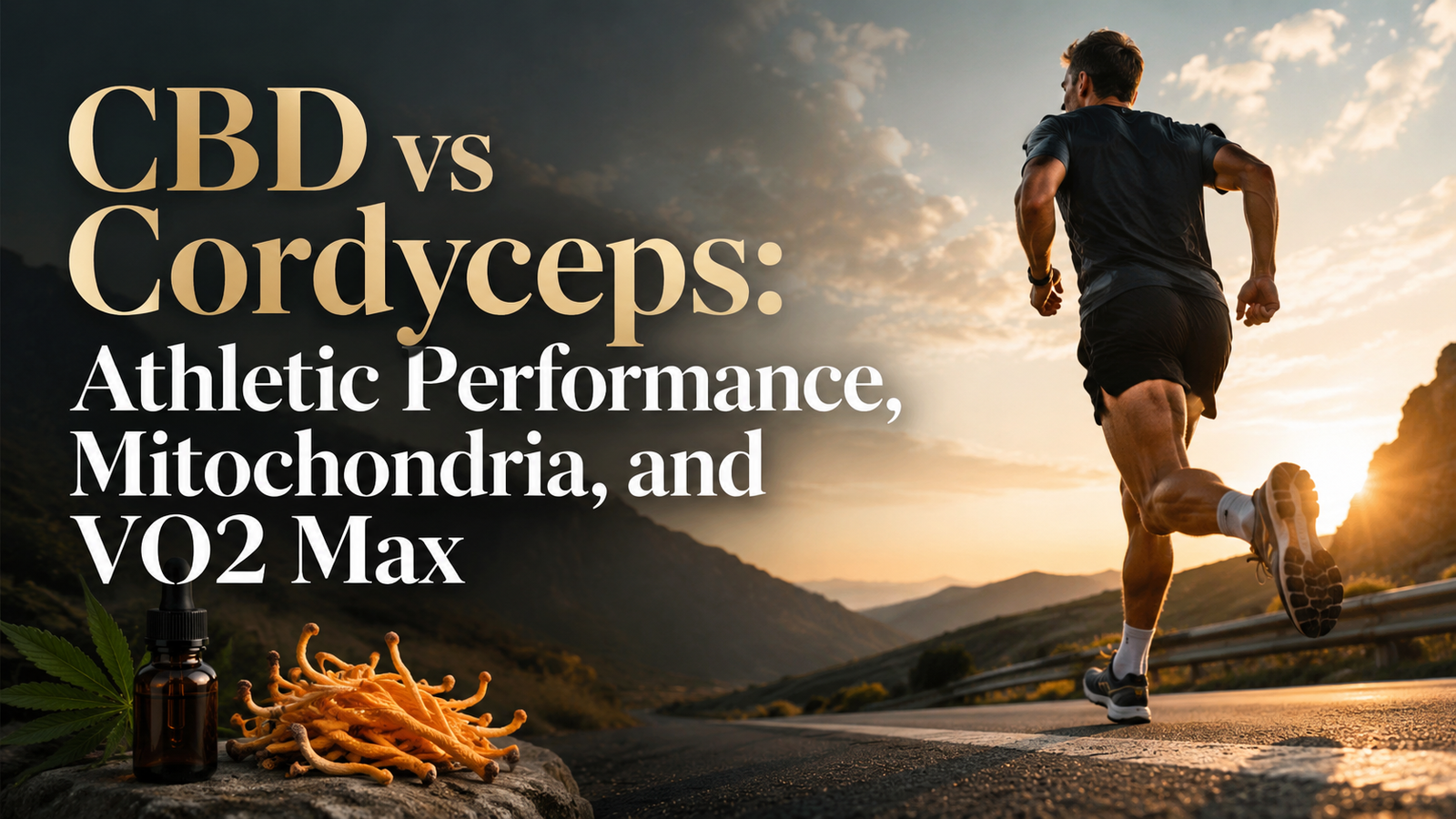 CBD vs Cordyceps: Athletic Performance, Mitochondria, and VO2 Max | PureCraft CBD
