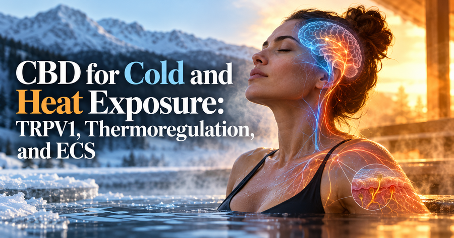 CBD for Cold and Heat Exposure: TRPV1, Thermoregulation, and ECS | PureCraft CBD