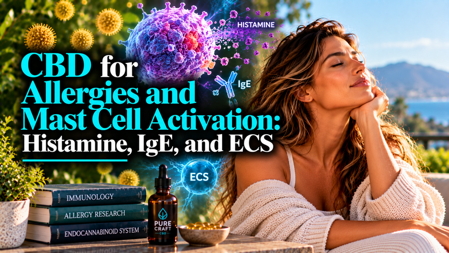 CBD for Allergies and Mast Cell Activation: Histamine, IgE, and ECS | PureCraft CBD