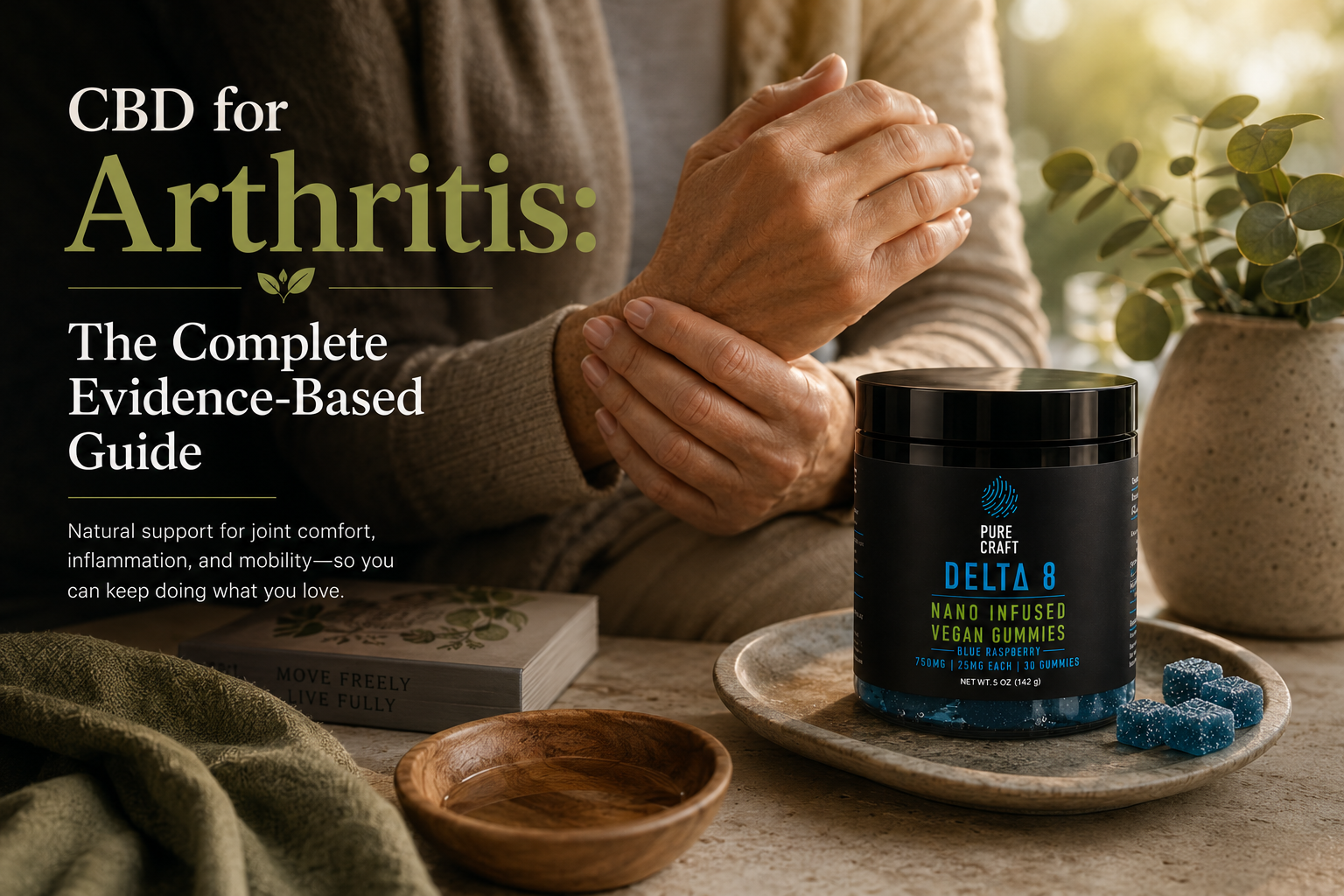 CBD for Arthritis: The Complete Evidence-Based Guide | PureCraft CBD