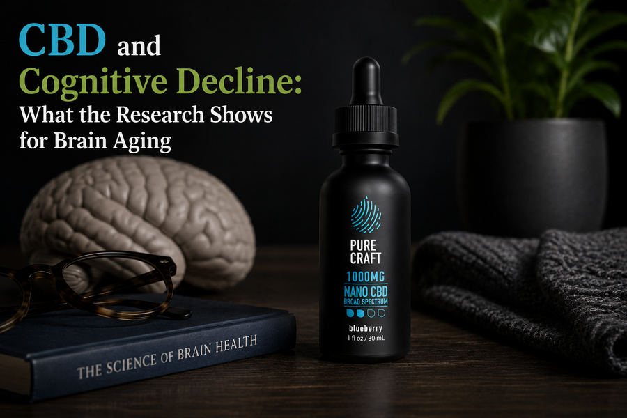 CBD and Cognitive Decline: What the Research Shows for Brain Aging | PureCraft CBD