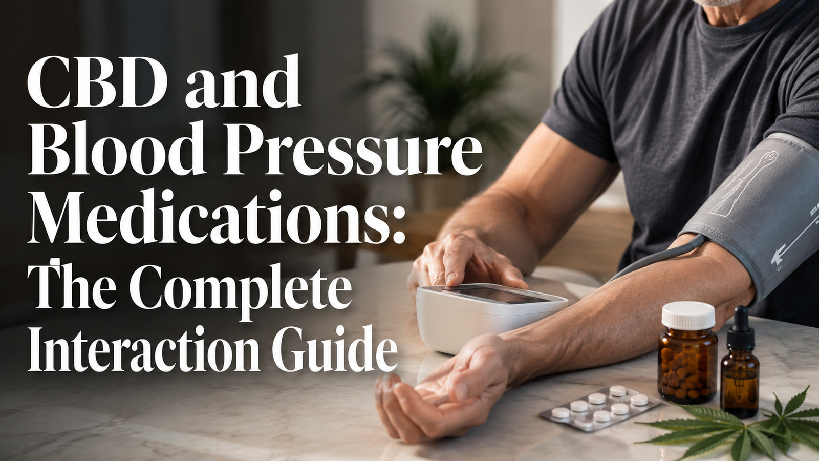 CBD and Blood Pressure Medications: The Complete Interaction Guide | PureCraft CBD
