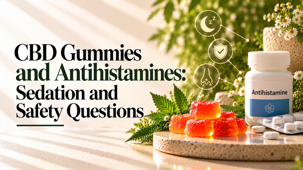 CBD Gummies and Antihistamines: Sedation and Safety Questions