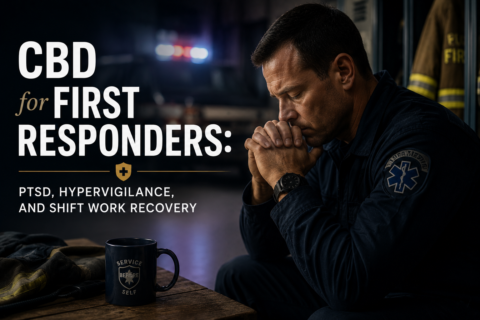 CBD for First Responders: PTSD, Hypervigilance, and Shift Work Recovery | PureCraft CBD