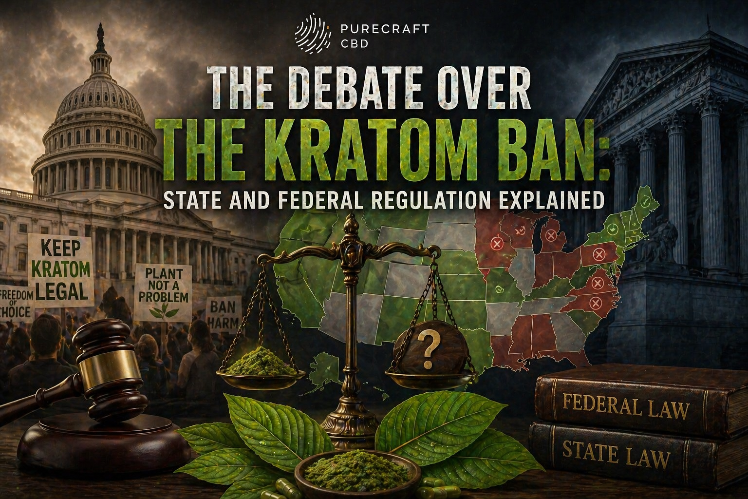 The Kratom Ban Debate: DEA History, State Laws & Where Regulation Stands Today