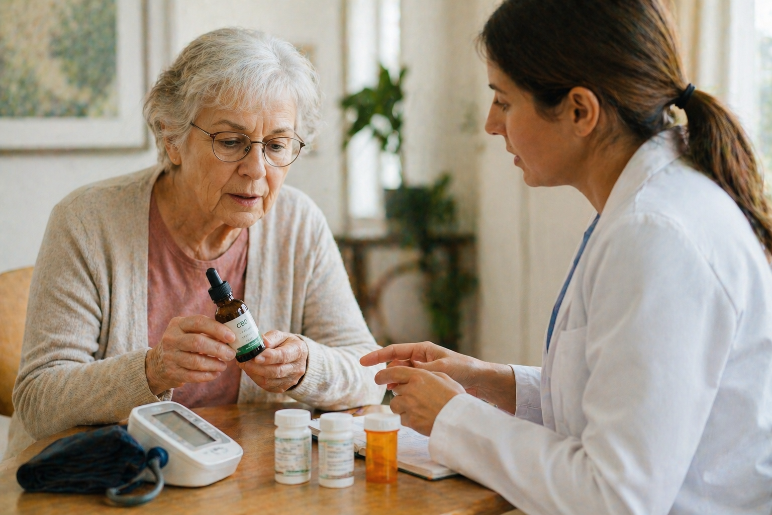 CBD and Blood Pressure Medications: Is It Safe for Seniors? | PureCraft CBD