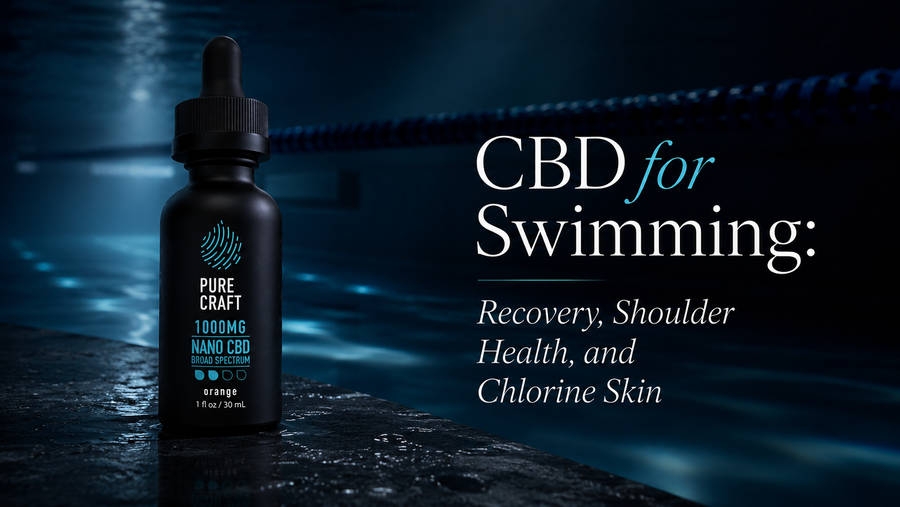 CBD for Swimming: Recovery, Shoulder Health, and Chlorine Skin | PureCraft CBD