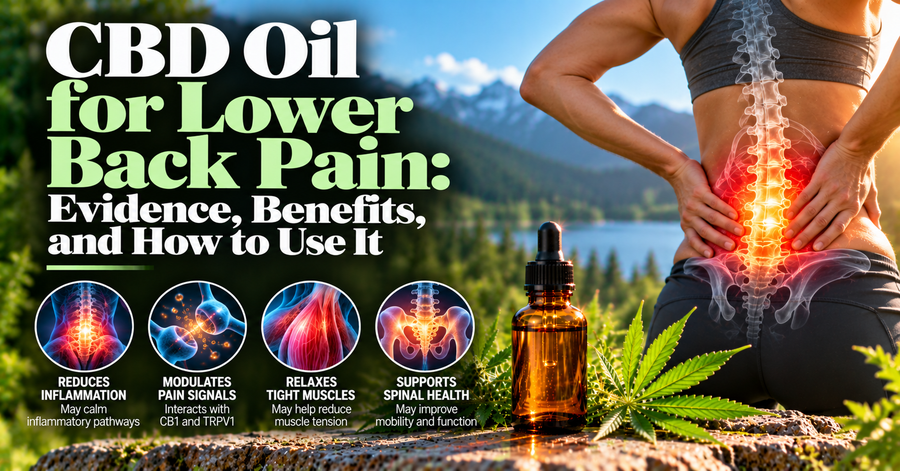CBD Oil for Lower Back Pain: A Science-Backed Guide