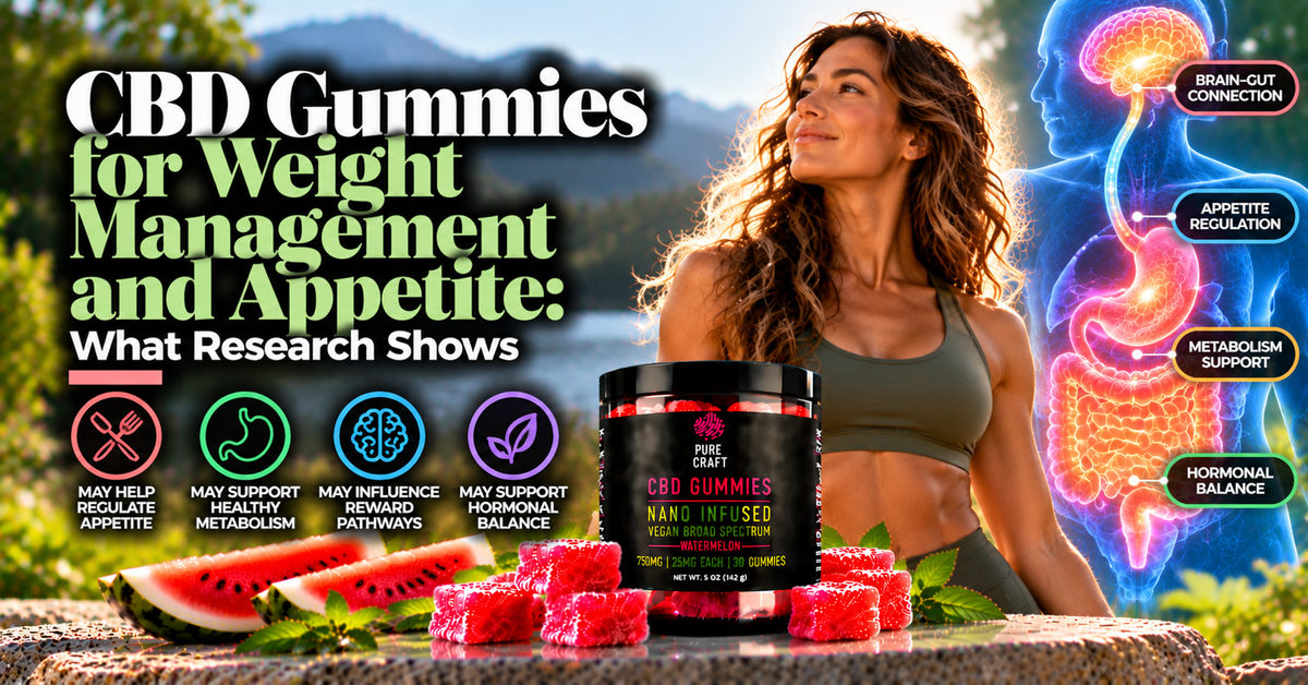 CBD Gummies for Weight Management and Appetite: What Research Shows