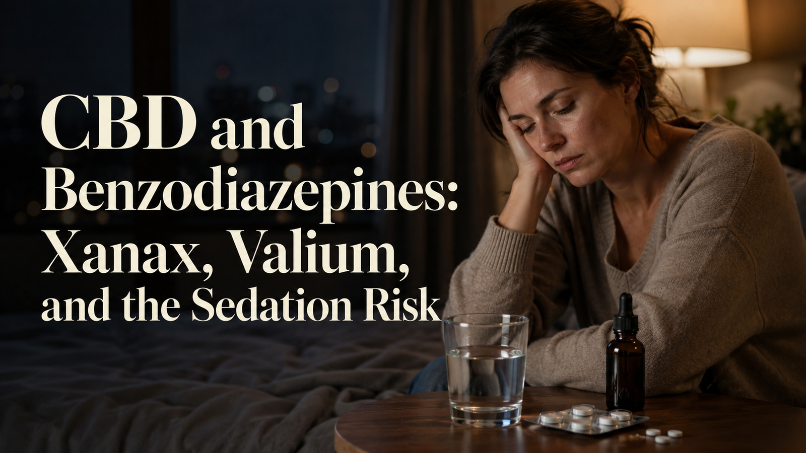 CBD and Benzodiazepines: Xanax, Valium, and the Sedation Risk | PureCraft CBD