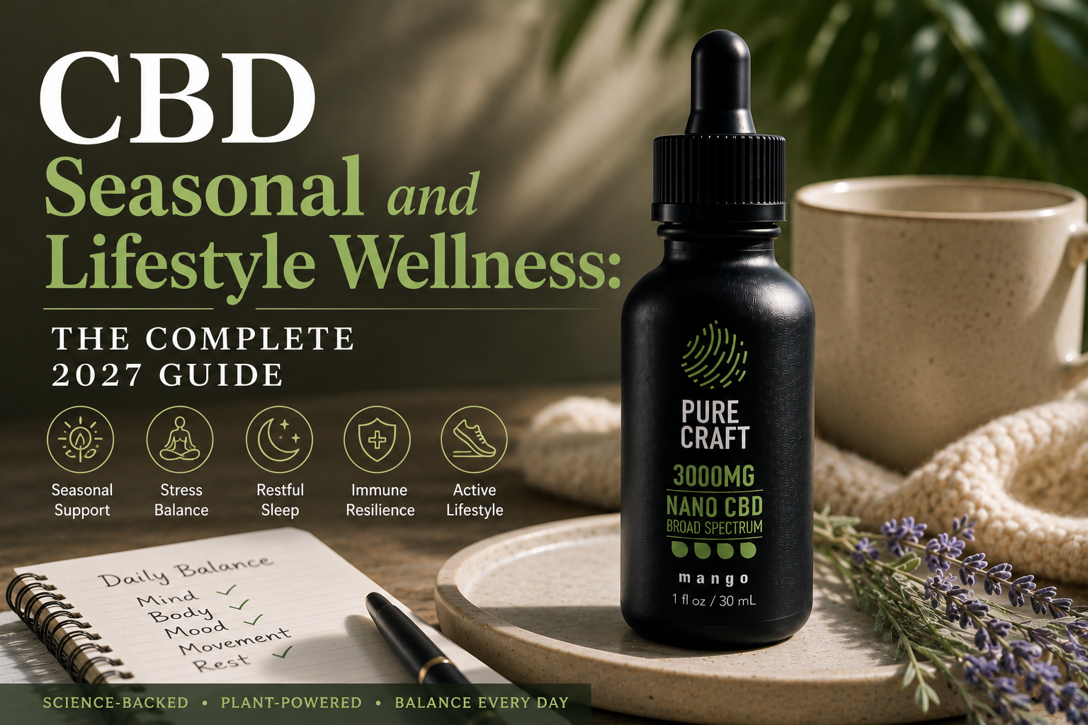 CBD Seasonal and Lifestyle Wellness: The Complete 2027 Guide | PureCraft CBD
