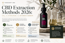 CBD Extraction Methods 2026: CO2 vs Ethanol vs Hydrocarbon | PureCraft CBD