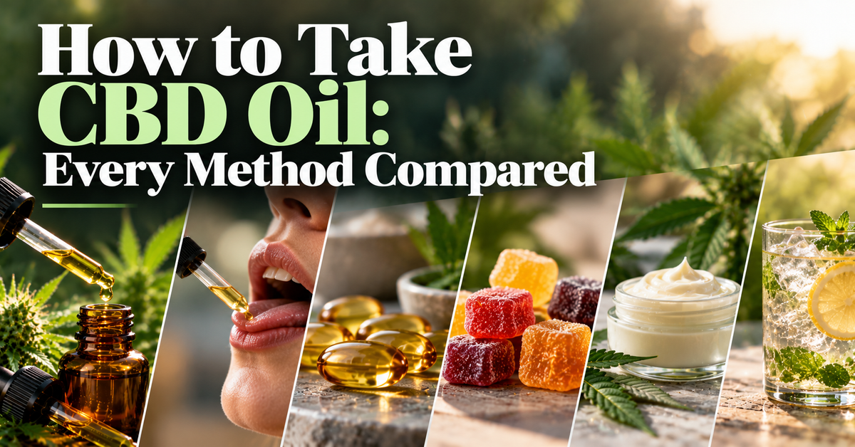 How to Take CBD Oil: Every Delivery Method Compared