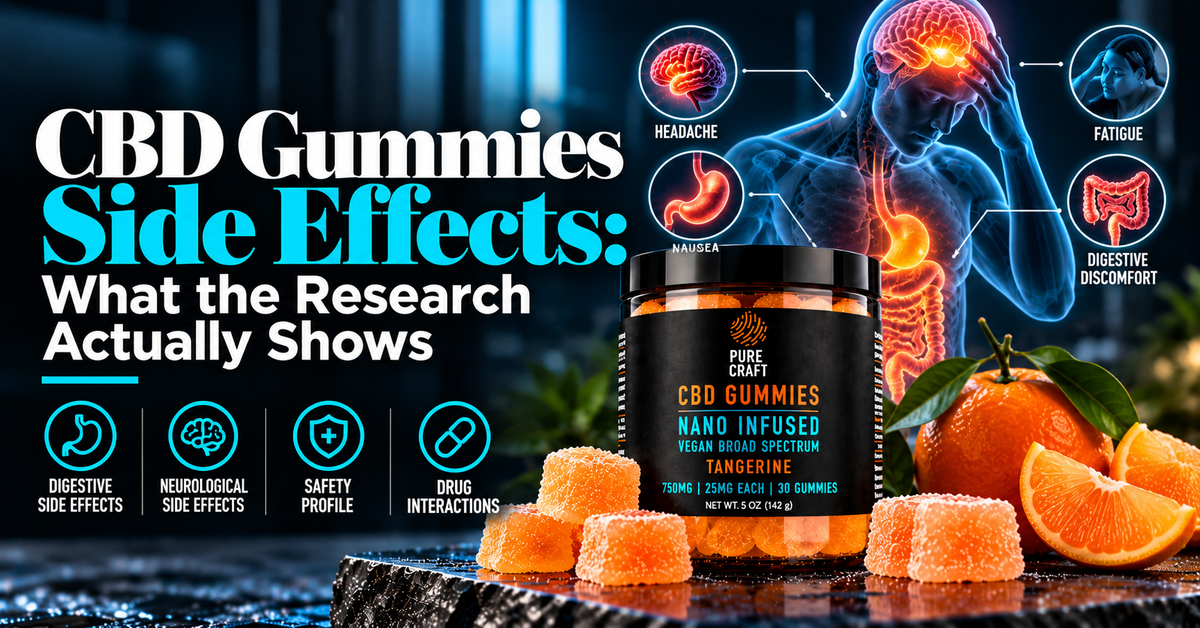 CBD Gummies Side Effects: What the Research Actually Shows