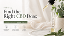 How to Find the Right CBD Dose: The Complete 2026 Guide | PureCraft CBD
