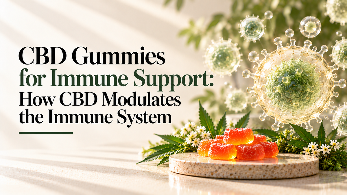 CBD Gummies for Immune Support: How CBD Modulates the Immune System