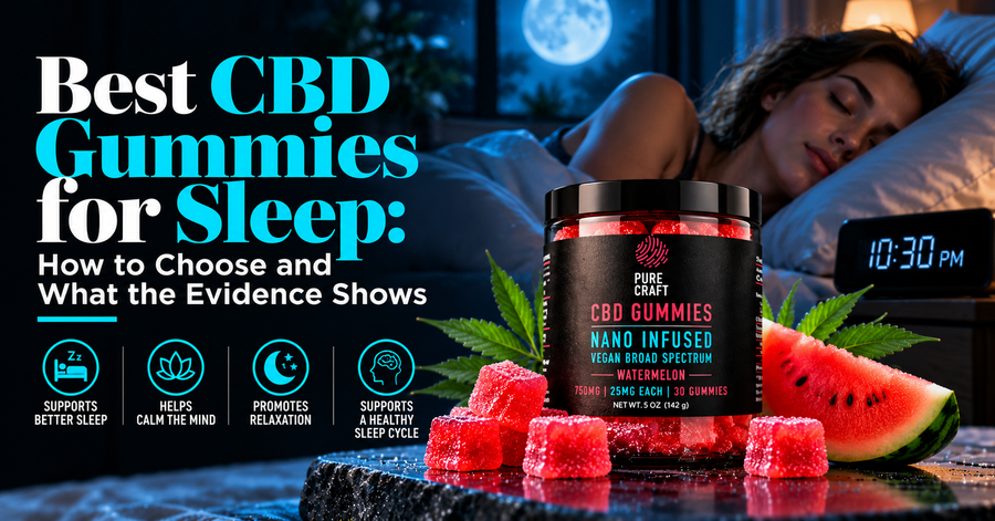 Best CBD Gummies for Sleep: How to Choose and What the Evidence Shows