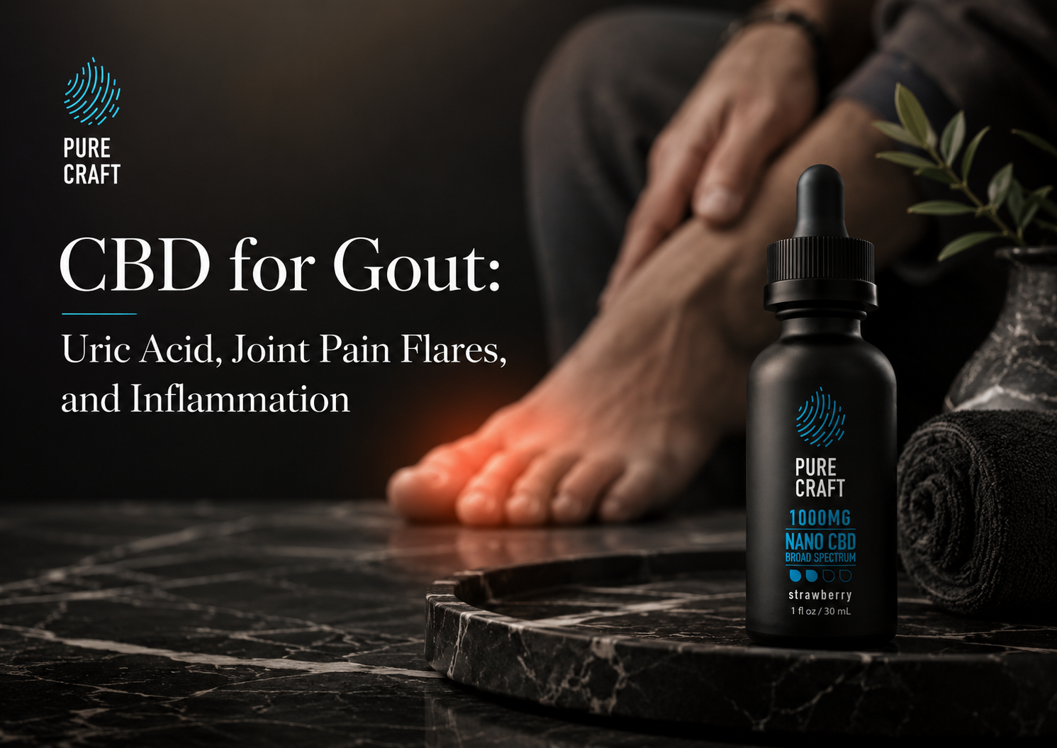 CBD for Gout: Uric Acid, Joint Pain Flares, and Inflammation | PureCraft CBD