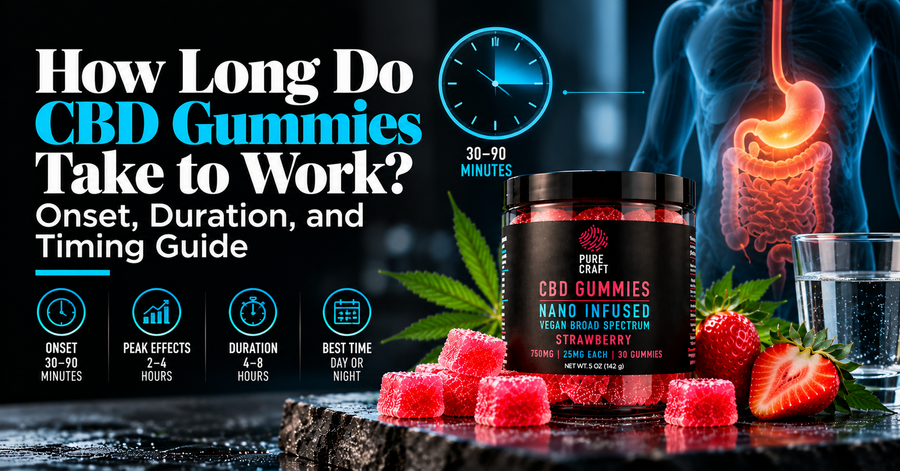 How Long Do CBD Gummies Take to Work? Onset, Duration, and Timing Guide