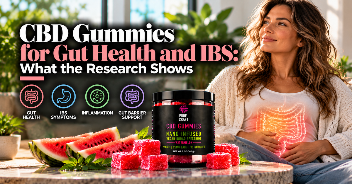 CBD Gummies for Gut Health and IBS: What the Research Shows