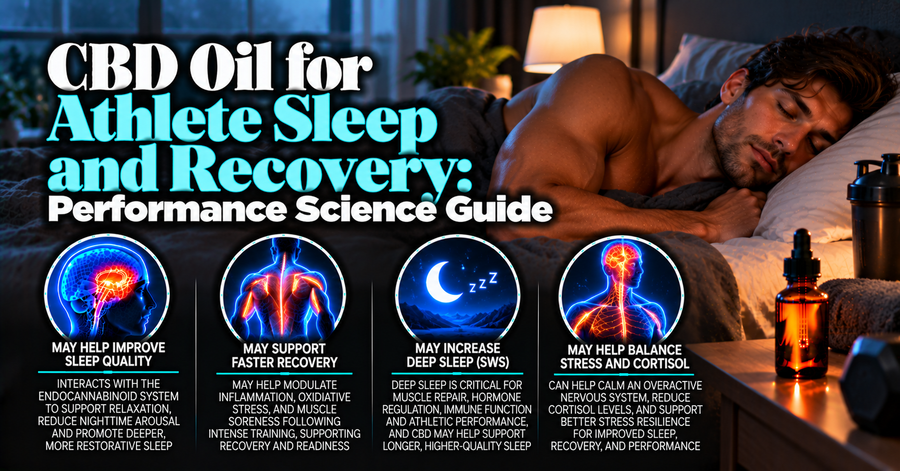 CBD Oil for Athlete Sleep and Recovery: Performance Science Guide