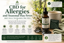 CBD for Allergies and Seasonal Hay Fever: Mast Cells, Th2 Balance, and TRPV1 2027 | PureCraft CBD