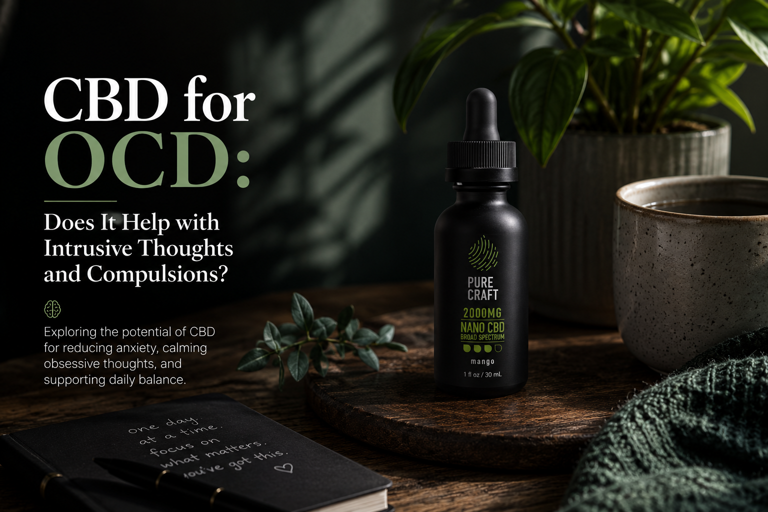 CBD for OCD: Does It Help with Intrusive Thoughts and Compulsions? | PureCraft CBD