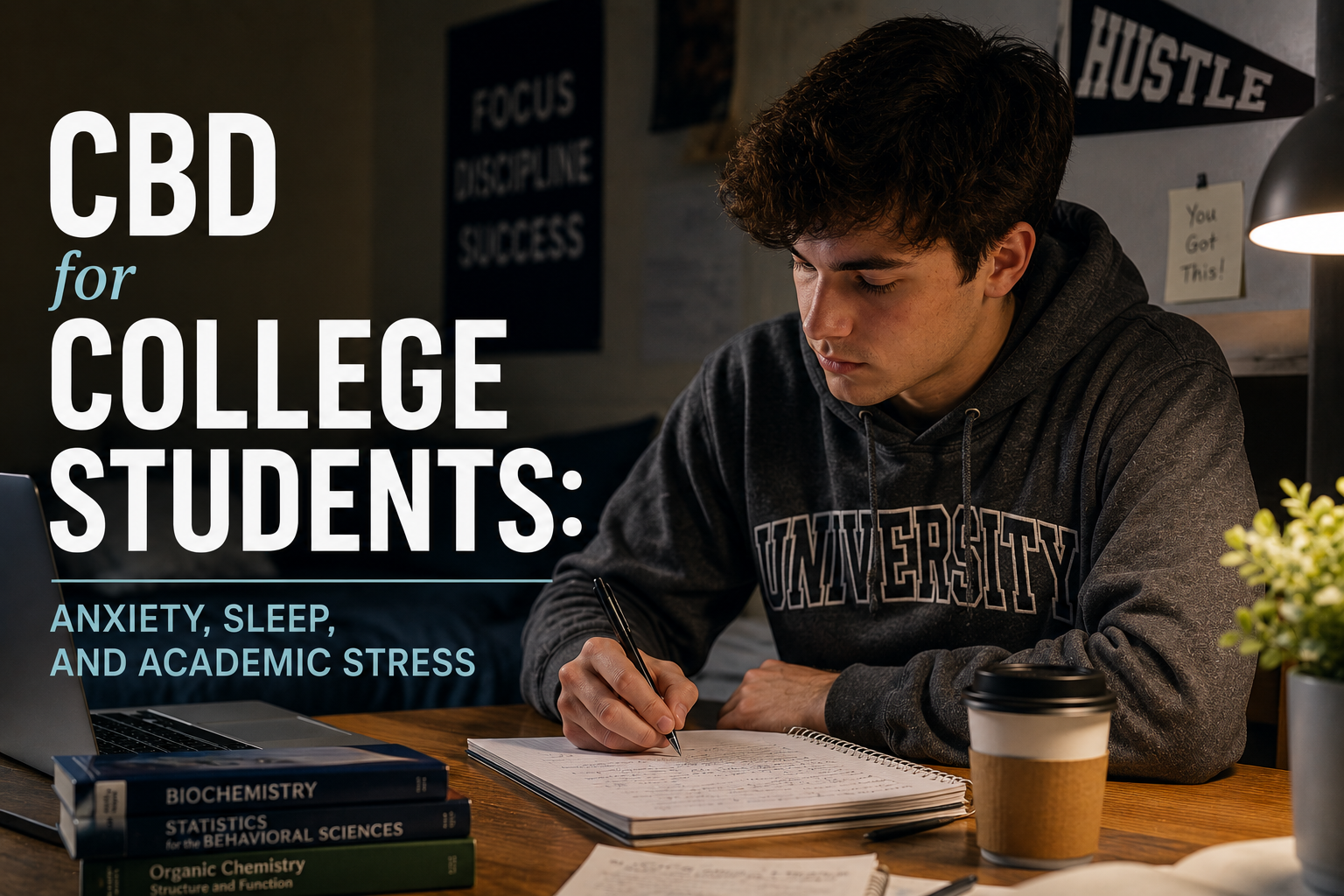 CBD for College Students: Anxiety, Sleep, and Academic Stress | PureCraft CBD