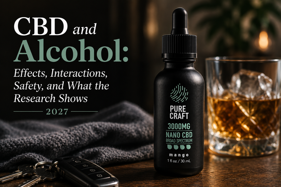 CBD and Alcohol: Effects, Interactions, Safety, and What the Research Shows 2027 | PureCraft CBD