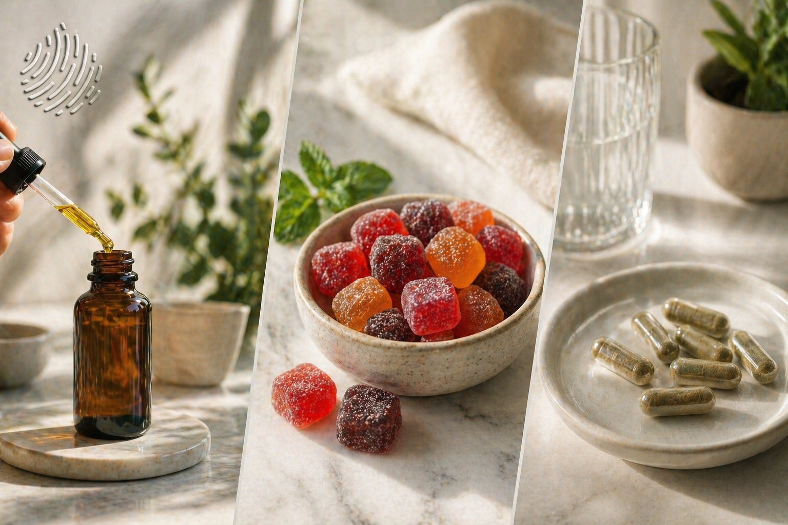 CBD Oil vs. Gummies vs. Capsules: Which Is Right for You? | PureCraft CBD