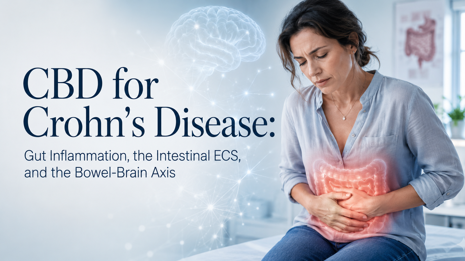 CBD for Crohn's Disease: Gut Inflammation, the Intestinal ECS, and the Bowel-Brain Axis | PureCraft CBD